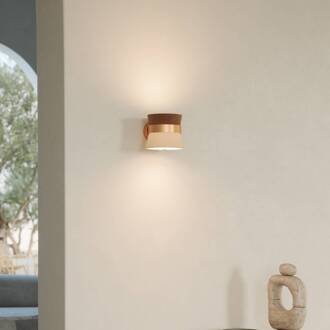 Caramelo wandlamp, koffiebruin