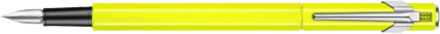 Caran d'ache 849 vulpen f metaal, fluo geel