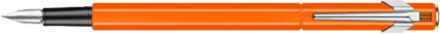 Caran d'ache 849 vulpen f metaal, fluo oranje