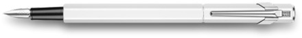 Caran d'ache 849 vulpen f metaal, wit