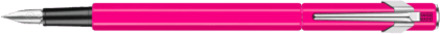 Caran d'ache 849 vulpen m metaal, fluo roze