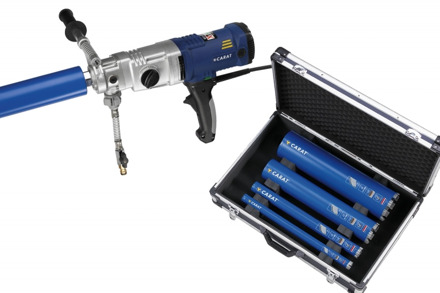 Carat A-2100P Diamantboorset voor de installateur | + 4 diamantboren - AMB2100PS1