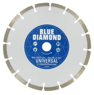 Carat Blue Diamond Diamantdroogzaag Ø150X22.23Mm, Type Universeel. - CEBD150910