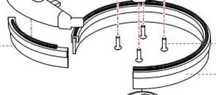 Carat BS-1252 Rubbers kompleet | XAM-6C57006C - XAM-6C57006C