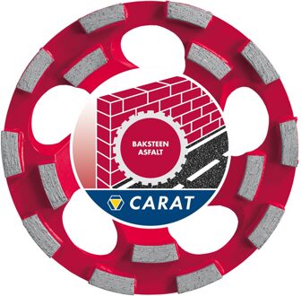 Carat Carat Slijpkop Dustec ® Ø125X22.23Mm Type Baksteen Premium - CUBD1253A0