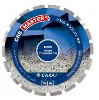 Carat CRBM350200 Diamantzaagblad voor natzagen - 350 x 20mm - Beton - CRBM350200