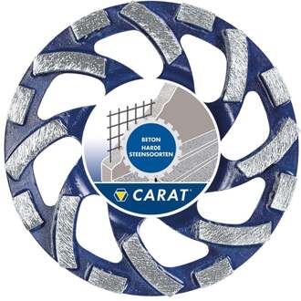 Carat CUBC1253C0 Diamant Slijpkop - 22,2 x 125mm - Beton