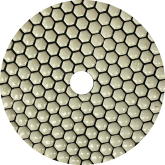 Carat Diamant Polijstschijf Droog | 125mm | Buff Wit - EGPBUFFWH00