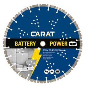 Carat Diamantzaag Battery Power Beton | Ø250x25,40 mm - CBP2504000