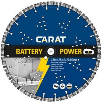 Carat Diamantzaag | Battery power universeel | Ø350x25,40/20,00 mm - CBP3504200