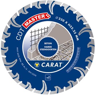 Carat DIAMANTZAAG BETON Ø115x22,23MM, CDT MASTER - CDTM115300 - CDTM115300