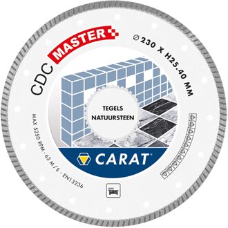 Carat diamantzaag tegels/nat.steen ø300x30,00mm, cdc master