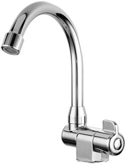 Caravan Boot 360 Graden Rotatie Koperen Wastafel Kraan Vouwen Koud Water Kraan Tap Keuken Badkamer Voor Rv Marine Boot Dek hatc