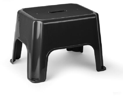 Caravan of camper trapje / opstapje - kunststof - zwart - 40 x 30 x 28 cm