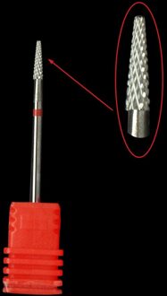 Carbide Nail Drill Bit 3/32 "Frezen Cutter Voor Manicure Rotary Burr Nail Bits Elektrische Boor Accessoires Tool donker grijs