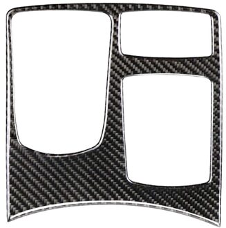 Carbon Center Console Decoratieve Cover, Dashboard Water Glas Houder Sticker, voor Mercedes Benz Gle Gls Gl Ml