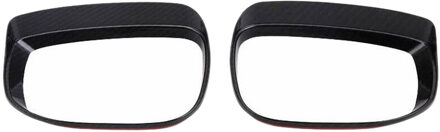 Carbon Fiber Achteruitkijkspiegel Regen Wenkbrauw Cover Trim Voor Mazda CX-5 CX5