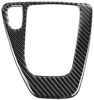 Carbon Fiber Center Controle Versnellingspook Panel Decoratieve 3D Sticker Voor Bmw 3 Serie E90 320I 325I E91 E92 E93