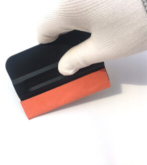 Carbon Fiber Film Magnetische Zuigmond Vinyl Auto Wrap Tool Window Tint Magneet Schraper Met Krasvrij Suede Vilt Auto wikkelen