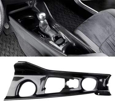 Carbon Fiber Gear Shift Doos Panel Cover Voor Toyota Chr C-HR