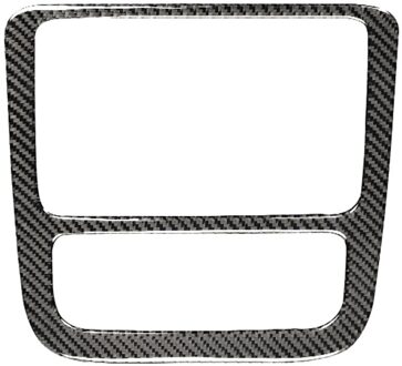 Carbon Fiber Gemodificeerde Centrale Controle Cd Airconditioning Navigatie Panel Decoratie Sticker Accessoires Voor Scirocco