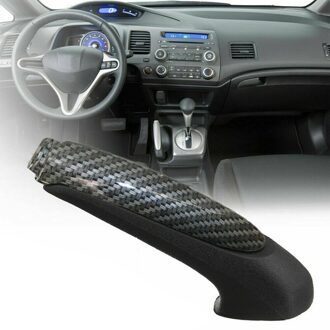Carbon Fiber Handrem Cover, auto Auto Hand Handrem Mouwen Protector Antislip Voor Honda Civic 2006 47115SNAA82ZA