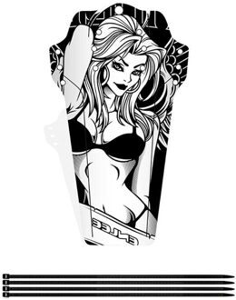 Carbon Fiber Mountainbike Spatbord Fietsen Fiets Voor Achter Spatlap Deel M68D Beauty