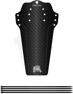 Carbon Fiber Mountainbike Spatbord Fietsen Fiets Voor Achter Spatlap Deel M68D koolstofvezel