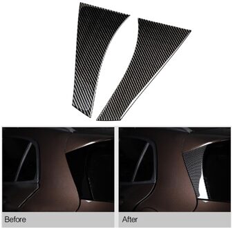 Carbon Fiber Rear Window Voorruit Panel Decoratie Sticker Trim Voor Mercedes Benz Gla X156 -18 Auto Styling