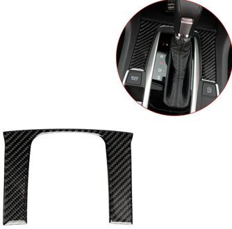 Carbon Fiber Stijl Console Versnellingsbak Panel Cover Trim Voor Honda Civic 10Th Interieur Mouldings