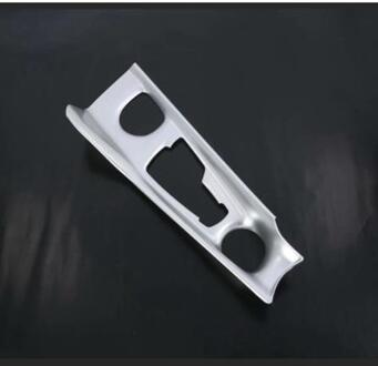 Carbon Fiber Tekening Auto Interieur Centrale Console Versnellingspook Panel Abs Bekleding 1Pcs Voor Toyota Chr C-HR Lhd & rhd 2 zilver RHD