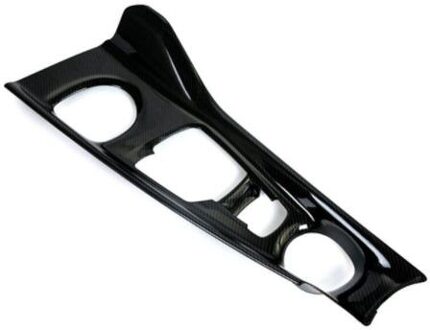 Carbon Fiber Tekening Auto Interieur Centrale Console Versnellingspook Panel Abs Bekleding 1Pcs Voor Toyota Chr C-HR Lhd & rhd 3 koolstofvezel LHD