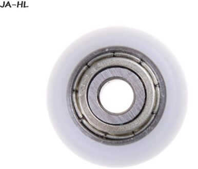 Carbon Staal Lager Katrol Wielen Ingebed Groef Geschikt Voor Meubels Hardware Accessoires 5*21.5*7Mm