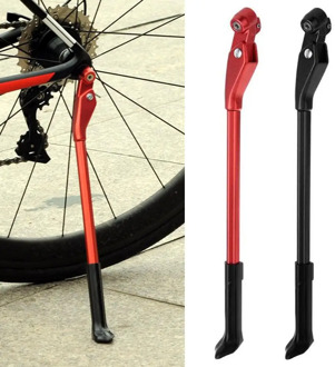 Carbon Steel Quick Release MTB Road Bicycle Side Kickstand Bicycle Accessories MTB Mountain Bike Support Kick Stand Foot Brace