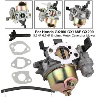 Carburetor Carb for Honda GX160 GX168F GX200 5.5HP 6.5HP Fuel Pipe Gasket Engine High Quality Metal Carburetor Dropshipping