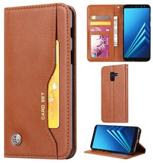 Card Set Series Samsung Galaxy A8 (2018) Wallet Case - Bruin