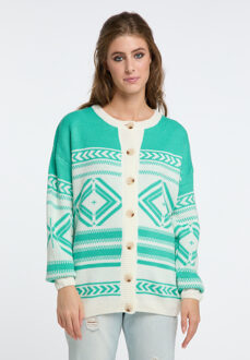 cardigan gaya - maat M/L Groen