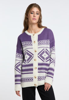 cardigan gaya - maat M/L Paars