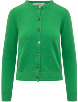 Cardigan Sweater Jucca , Green , Dames - XL