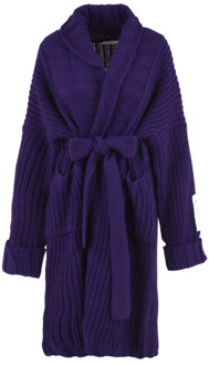 Cardigan Sweaters voor Dames Hinnominate , Purple , Dames - M,2Xs