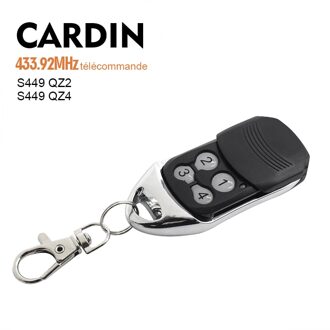 Cardin Garage Afstandsbediening Rolling Code 433Mhz Gate Deuropener Voor S449 QZ2 QZ4 433.92Mhz Telecommande