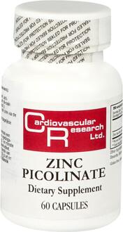 Cardiovasculair Research - Zinc Picolinate - 60 capsules