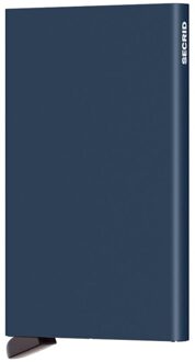 Cardprotector Kaarthouder navy Dames portemonnee Blauw - H 10.2 x B 6.3 x D 0.8