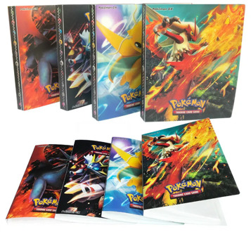 Cards Cartoon Anime Pocket Monster Pikachu 240 Pcs Holder Album Toy Collection Pokemon Cards Album Book Top for Kids Gift