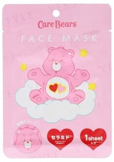 Care Bears Love A Lot Bear Face Mask 1 pc