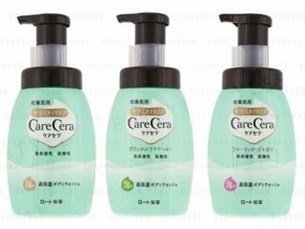 Care Cera High Moist Foam Body Wash Pure Floral - 450ml