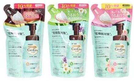 Care Cera High Moisturizing Foam Body Wash Botanical Flower - 385ml Refill