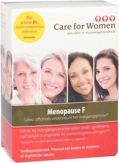Care For Women Menopauze Forte - 60 Capsules - Voedingssupplement