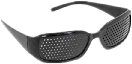 Care Gezichtsvermogen Verbeteraar Pinhole Unisex Bril Anti-vermoeidheid Stenopeic Bril Vermoeidheid Verlichten Oogje Bril