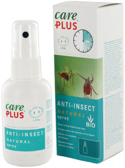 Care Plus Anti-Insect Natural Spray, 60 ML - muggenspray - natuurlijk